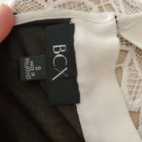 BCX Sheer Blouse Tank 8323 - Picture 7 of 10